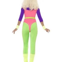 Jaren 80 Aerobic Vrouw Kostuum 6 Jaren 80 Aerobic Vrouw Kostuum -80s Kleding Winkel 43196 b 20