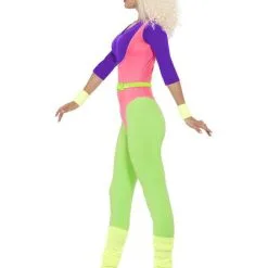 Jaren 80 Aerobic Vrouw Kostuum 7 Jaren 80 Aerobic Vrouw Kostuum -80s Kleding Winkel 43196 s 20