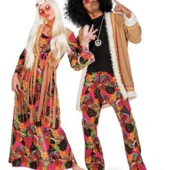 Smoking Hippie Lange Jurk Vrouw -80s Kleding Winkel 4456 5 7