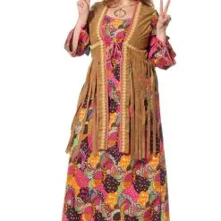 Smoking Hippie Lange Jurk Vrouw -80s Kleding Winkel 4456 xl1 5