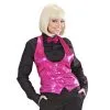 Dames Pailletten Vest Roze Vrouw -80s Kleding Winkel 9095n a 6