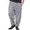 Baggy Broek 80s Zebra Man -80s Kleding Winkel 9882n a 5