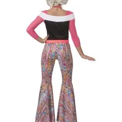 Heftige Trip Stippen Hippie Broek Wijde Pijpen Vrouw -80s Kleding Winkel fun 2019 508094j 4 9
