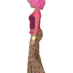 Fluor Flower Power Goes Disco Broek Vrouw -80s Kleding Winkel fun 2019 508094k 3 8