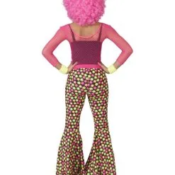 Fluor Flower Power Goes Disco Broek Vrouw -80s Kleding Winkel fun 2019 508094k 4 8
