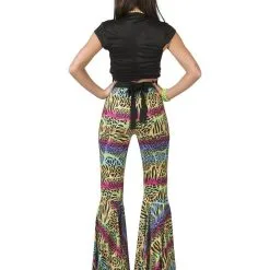 Hippie Broek Kleurrijke Dieren Print Vrouw -80s Kleding Winkel fun 2019 508094l 4 15