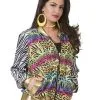 Foute Luipaardprint Urban Jungle Jas Kleurrijke Dieren Print Vrouw -80s Kleding Winkel fun 2019 508527 1 14