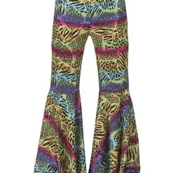 Urban Jungle Broek Kleurrijke Dieren Print Man