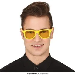Hippie Festival Disco Geel Zonnebril