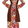 Maxi Dress Hippe Hippie Vrouw Kostuum