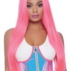 Blauwroze Corset Buikriem