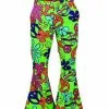 Gifgroene Flower Power Broek Man -80s Kleding Winkel mag 2018 206202 105 1 12