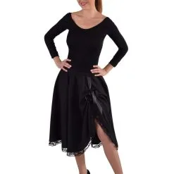 Rumba Cuba Dans Rok Zwart Vrouw