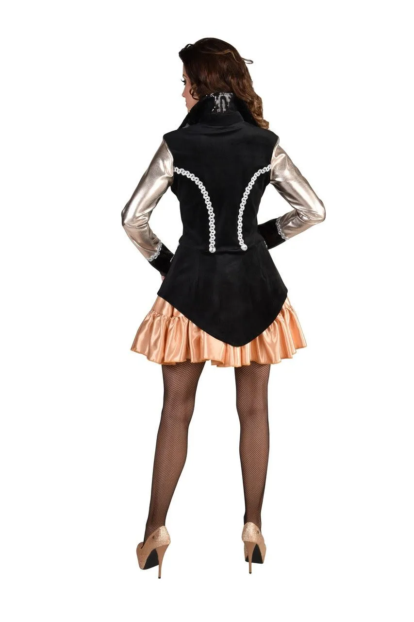 Getailleerde Show Jas Zilver Vrouw 5 Getailleerde Show Jas Zilver Vrouw - Afbeelding 3