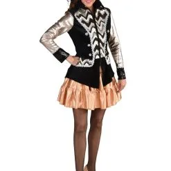 Getailleerde Show Jas Zilver Vrouw 9 Getailleerde Show Jas Zilver Vrouw -80s Kleding Winkel mag 2019 220174 4 16