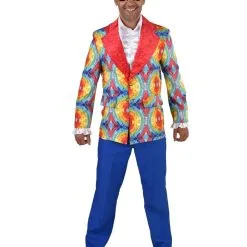 Hippie Op Chic Jaren 60 Batik Colbert Man