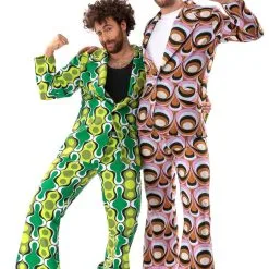 Jaren 70 Hippie Soul Disco 60s Ga Voor Groen Man Kostuum -80s Kleding Winkel orep 2019 7011011grn d 7 23