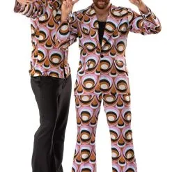 Jaren 70 Hippie Soul Disco 60s Psychedelische Ogen Man Kostuum -80s Kleding Winkel orep 2019 7011011mul d 7 29