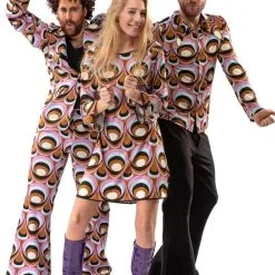 Jaren 70 Hippie Soul Disco 60s Psychedelische Ogen Man Kostuum -80s Kleding Winkel orep 2019 7011011mul d 8 29