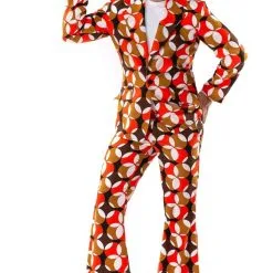 Jaren 70 Hippie Soul Disco 60s Psychedelische Cirkels Man Kostuum -80s Kleding Winkel orep 2019 7011021mul d 5 27
