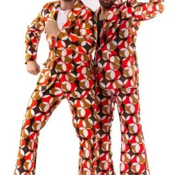 Jaren 70 Hippie Soul Disco 60s Psychedelische Cirkels Man Kostuum -80s Kleding Winkel orep 2019 7011021mul d 7 27