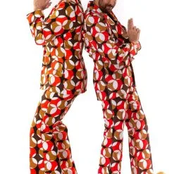 Jaren 70 Hippie Soul Disco 60s Psychedelische Cirkels Man Kostuum -80s Kleding Winkel orep 2019 7011021mul d 8 27