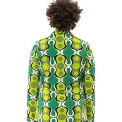 Jaren 70 Hippie Soul Disco 60s Ga Voor Groen Shirt Man 14 Jaren 70 Hippie Soul Disco 60s Ga Voor Groen Shirt Man -80s Kleding Winkel orep 2019 7051011grn d 4 24
