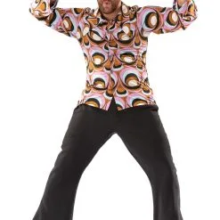 Jaren 70 Hippie Soul Disco 60s Psychedelische Ogen Shirt Man 16 Jaren 70 Hippie Soul Disco 60s Psychedelische Ogen Shirt Man -80s Kleding Winkel orep 2019 7051011mul d 6 32