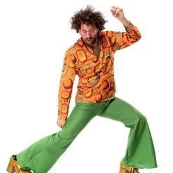 Jaren 70 Hippie Soul Disco 60s Agent Orange Shirt Man -80s Kleding Winkel orep 2019 7051011ora d 6 29