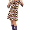 Jaren 70 Hippie Soul Disco 60s Psychedelische Ogen Jurk Vrouw -80s Kleding Winkel orep 2019 7062011mul d 1 32