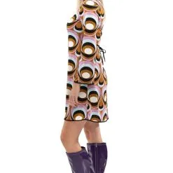 Jaren 70 Hippie Soul Disco 60s Psychedelische Ogen Jurk Vrouw 13 Jaren 70 Hippie Soul Disco 60s Psychedelische Ogen Jurk Vrouw -80s Kleding Winkel orep 2019 7062011mul d 3 32