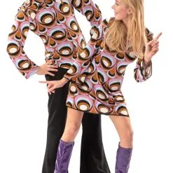 Jaren 70 Hippie Soul Disco 60s Psychedelische Ogen Jurk Vrouw 19 Jaren 70 Hippie Soul Disco 60s Psychedelische Ogen Jurk Vrouw -80s Kleding Winkel orep 2019 7062011mul d 9 32