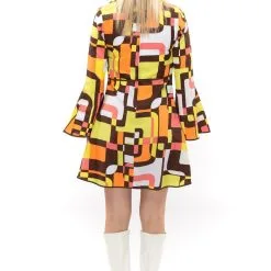 Jaren 70 Hippie Soul Disco 60s Dolle Lijnen Vrouw Kostuum -80s Kleding Winkel orep 2019 7062021mul d 3 33