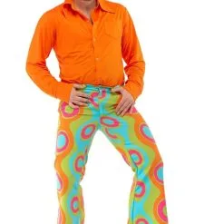 Jaren 60 Psychedelische Golven Flower Power Hippie Festival Broek Man 13 Jaren 60 Psychedelische Golven Flower Power Hippie Festival Broek Man -80s Kleding Winkel orep 2020 6072011pri e 6 21