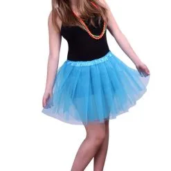 Tule Rokje Volwassenen Blauw Vrouw