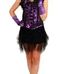 Showgirl Top Musical Paars Vrouw