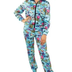 Jaren 80 Trainingspak Cassette Pop Love Dames Vrouw Kostuum