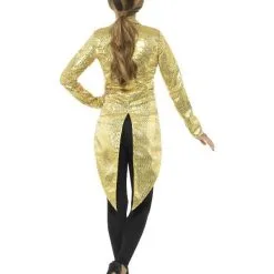 Gouden Pailletten Showvrouw Slipjas -80s Kleding Winkel smf 2021 21229 3 13