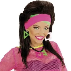 Eighties Ketting En Oorbellen Neon Kleur -80s Kleding Winkel wdm1014 05838 c 1