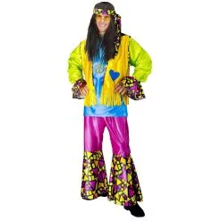 Smoking Hippie Heer Kostuum Man