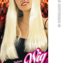 Pruik, Fashion Blond -80s Kleding Winkel wdm1014 6166g b
