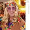 Pruik Hippie Lennon Blond -80s Kleding Winkel wdm1014 6496l a 3