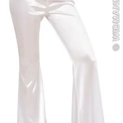 Damesbroek Stretch Seventies, Wit Vrouw -80s Kleding Winkel wdm1014 8093 c 5