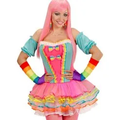 Tachtiger Jaren Vingerloze Handschoenen Satijn, Regenboog Kleuren 9 Tachtiger Jaren Vingerloze Handschoenen Satijn, Regenboog Kleuren -80s Kleding Winkel wdm1516 00597 c 4