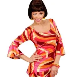 70er Jaren Armband Disco Roze / Geel -80s Kleding Winkel wdm1516 03554 e