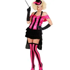 Kleurige Thigh High Burlesque -80s Kleding Winkel wdm1516 04638 d