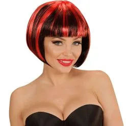 Emo Pruik, Streaks Zwart / Rood