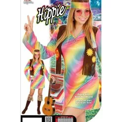 Comeback Hippie Dame Kostuum -80s Kleding Winkel wdm1516 7335 e 10