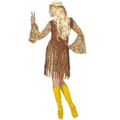 Bruin Kort Hippie Meisje Davy Vrouw Kostuum 8 Bruin Kort Hippie Meisje Davy Vrouw Kostuum -80s Kleding Winkel wdm1617 0652 c 20