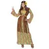 Bruine Lange Balkan Hippie Vrouw Kostuum -80s Kleding Winkel wdm1617 0684 a 17